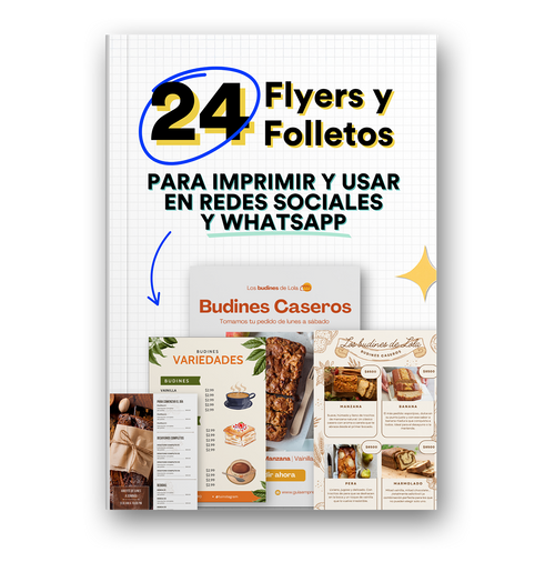 📢 24 Flyers y Folletos para editar en Canva