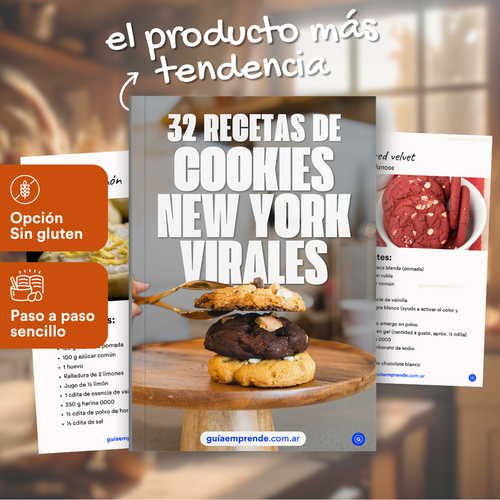 Recetario de Cookies New York Virales
