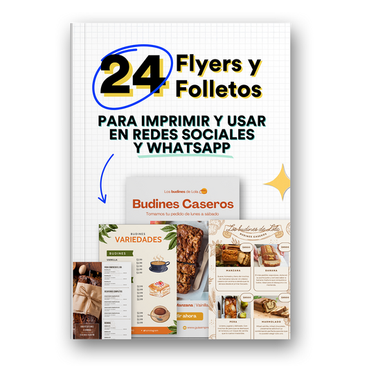 📢 24 Flyers y Folletos para editar en Canva